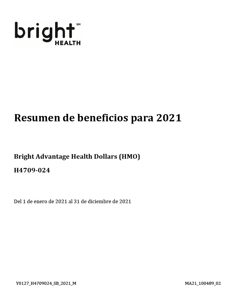 SPANISH 2021 Bright Advantage Health Dollars H4709-024 (HMO)1024_1