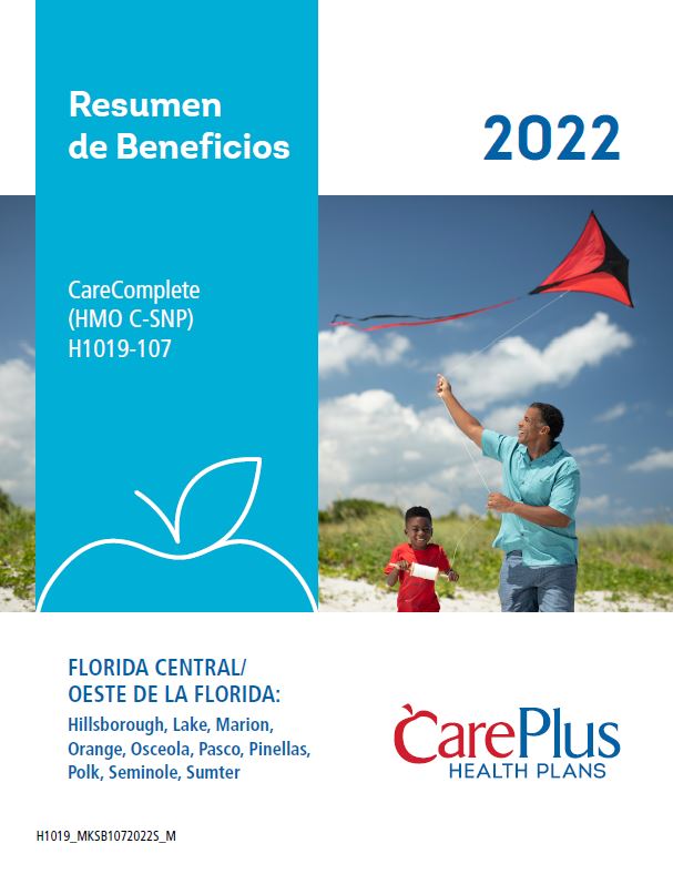 2022 CAREPLUS CARECOMPLETE C-SNP ORLANDO SPANISH COVER