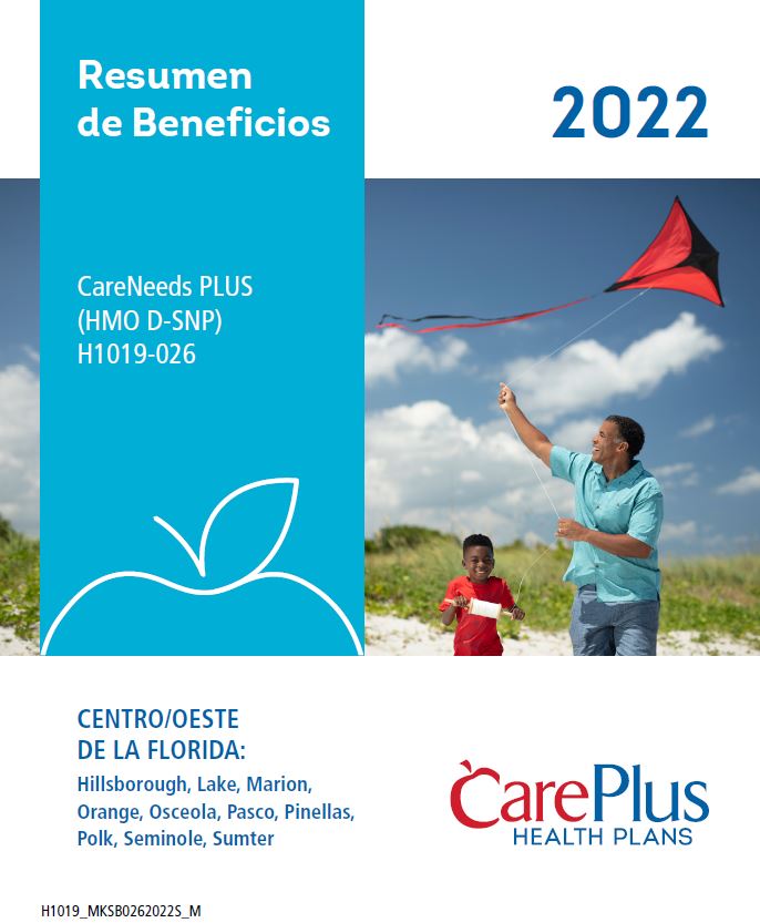 2022 CAREPLUS CARENEEDS PLUS D-SNP TAMPA SPANISH COVER