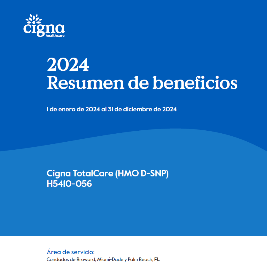 2024 CIGNA TOTAL CARE (HMO D-SNP) H5410-056 TRI COUNTY SPANISH CVR