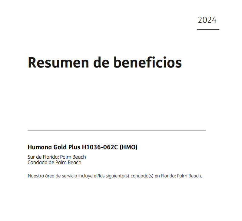 2024 HUMANA GOLD PLUS H1036-062 (HMO) PALM BEACH COVER SPANISH