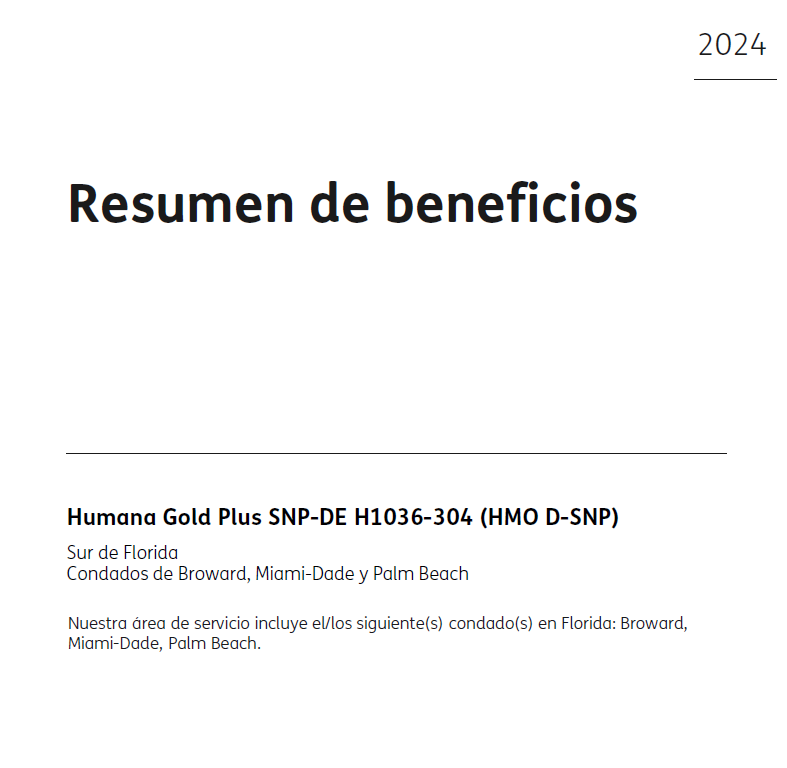 2024 HUMANA GOLD PLUS (HMO D-SNP) H1036-054 COVER MIA BRO PB SPANISH